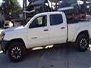 2008 TOYOTA TACOMA WHITE SR5 CREW CAB 4.0 AT 2WD.  Z24863